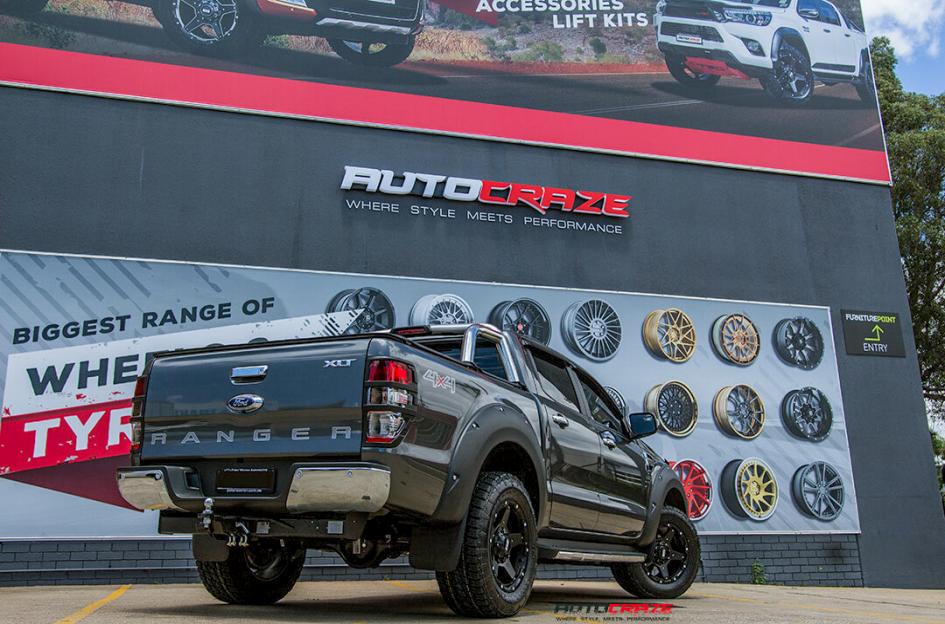 FORD RANGER GD04 MATTE BLACK